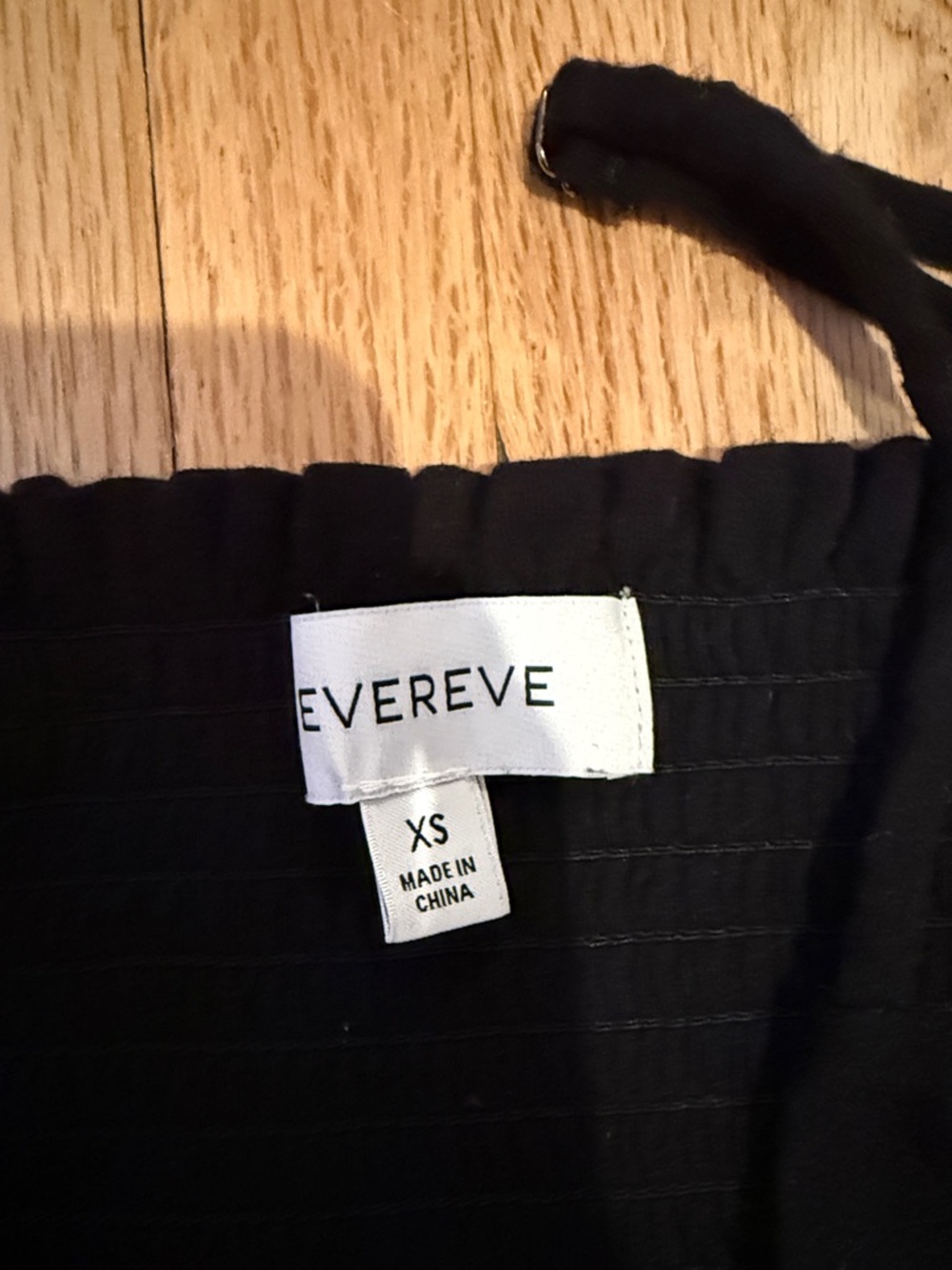 EVEREVE Black Spaghetti Strap maxi soft flowy Dress size xs